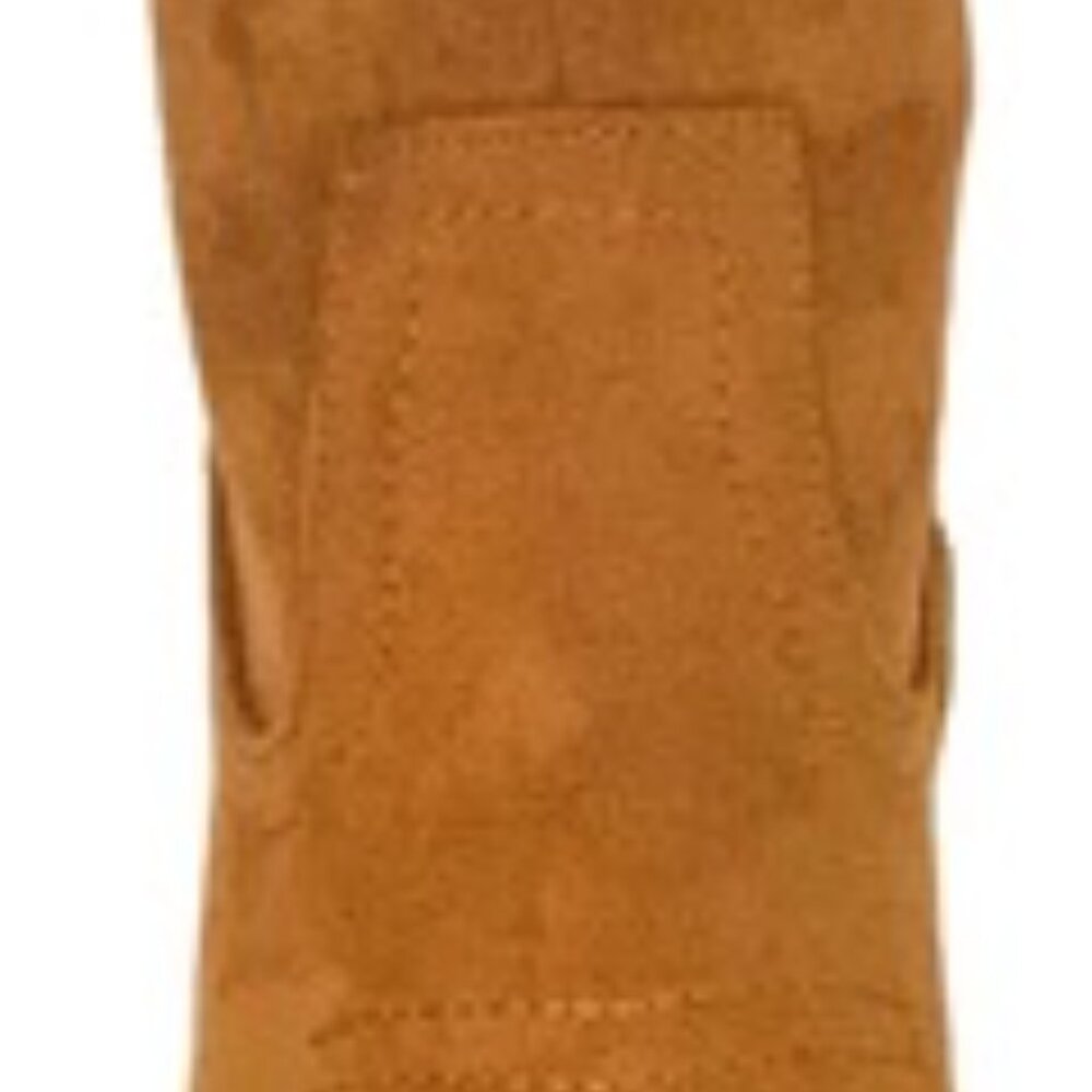 TOP MODA Heaven Western Ankle Booties Stitched Cowboy Women's Boots Tan Size 7 - Picture 4 of 5